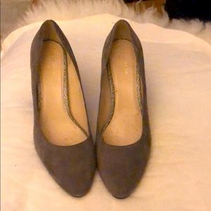 Never worn Grey suede Cole Haan